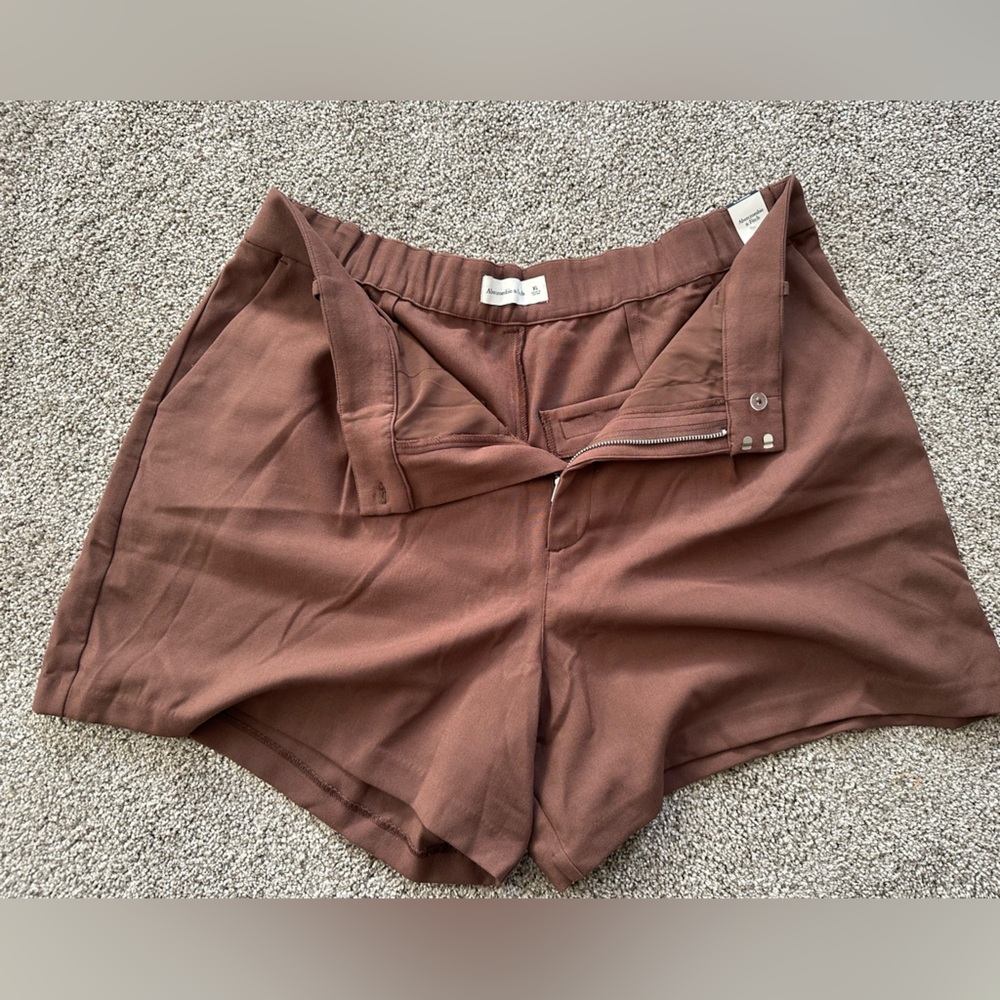 Abercrombie & Fitch Brown Women's Shorts